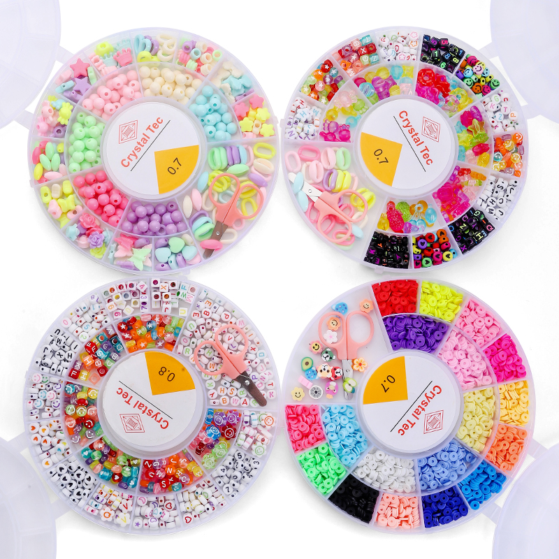 Clay Beads Bracelet Making Kit - đánh giá và giá Letter S Art Craft