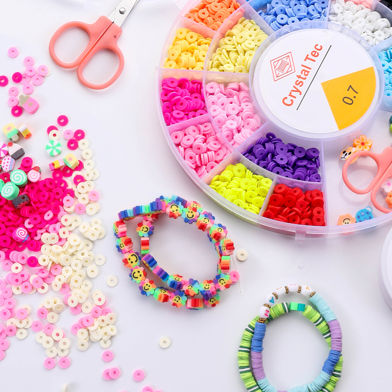 Clay Beads Bracelet Making Kit - đánh giá và giá Letter S Art Craft