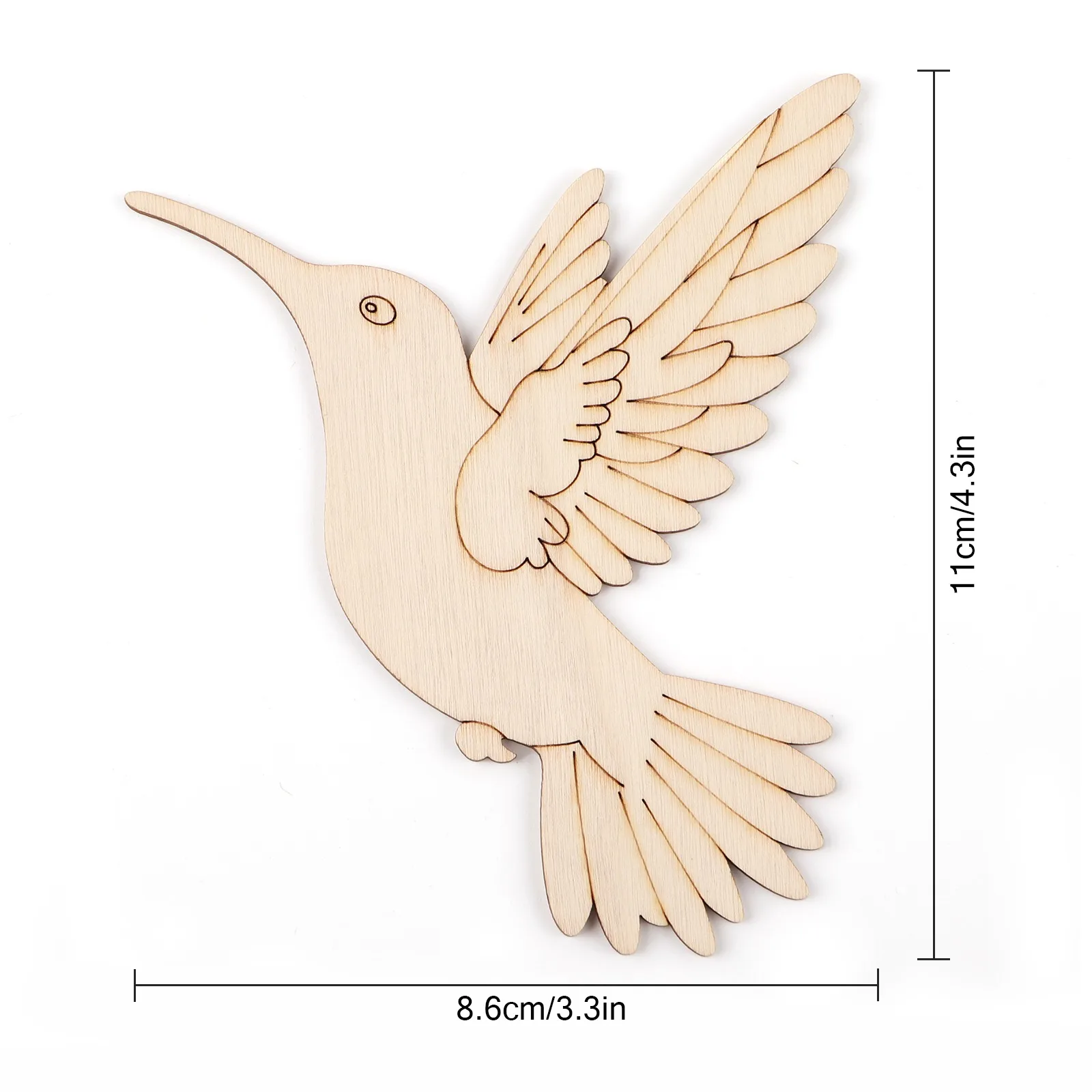 10pcs Unfinished Wood Animal B - đánh giá và giá Art & Craft Teacher