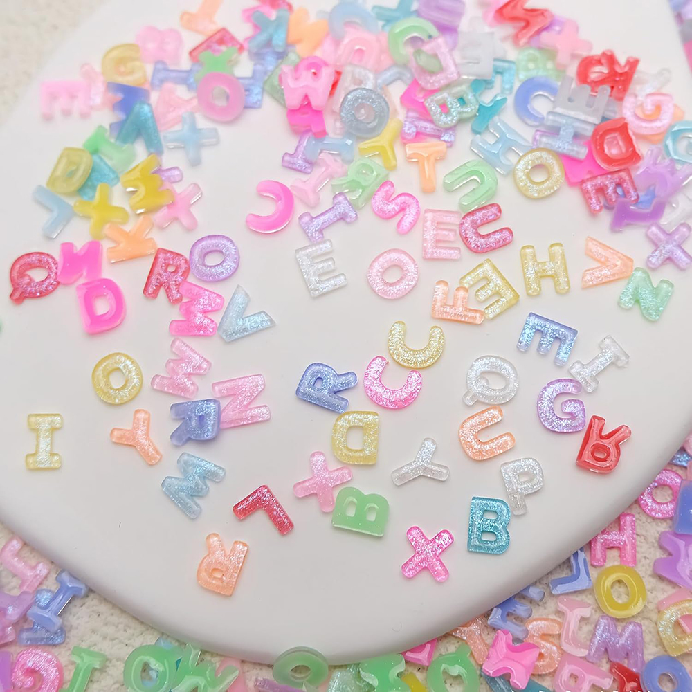 100pcs Mix Letter Nail Art Cha - đánh giá và giá Letter S Art Craft