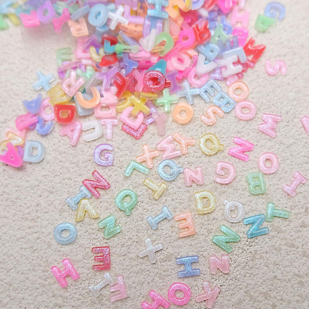 100pcs Mix Letter Nail Art Cha - đánh giá và giá Letter S Art Craft