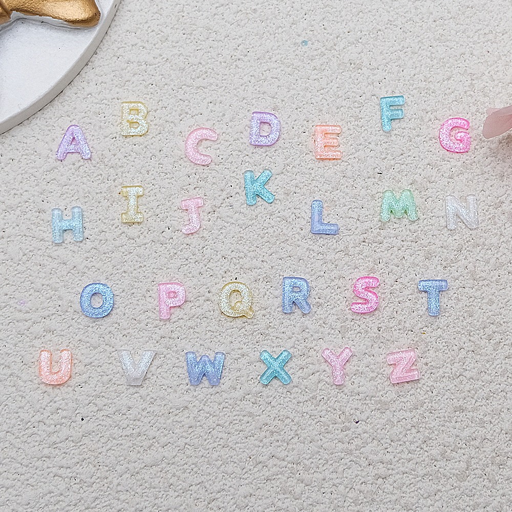 100pcs Mix Letter Nail Art Cha - đánh giá và giá Letter S Art Craft