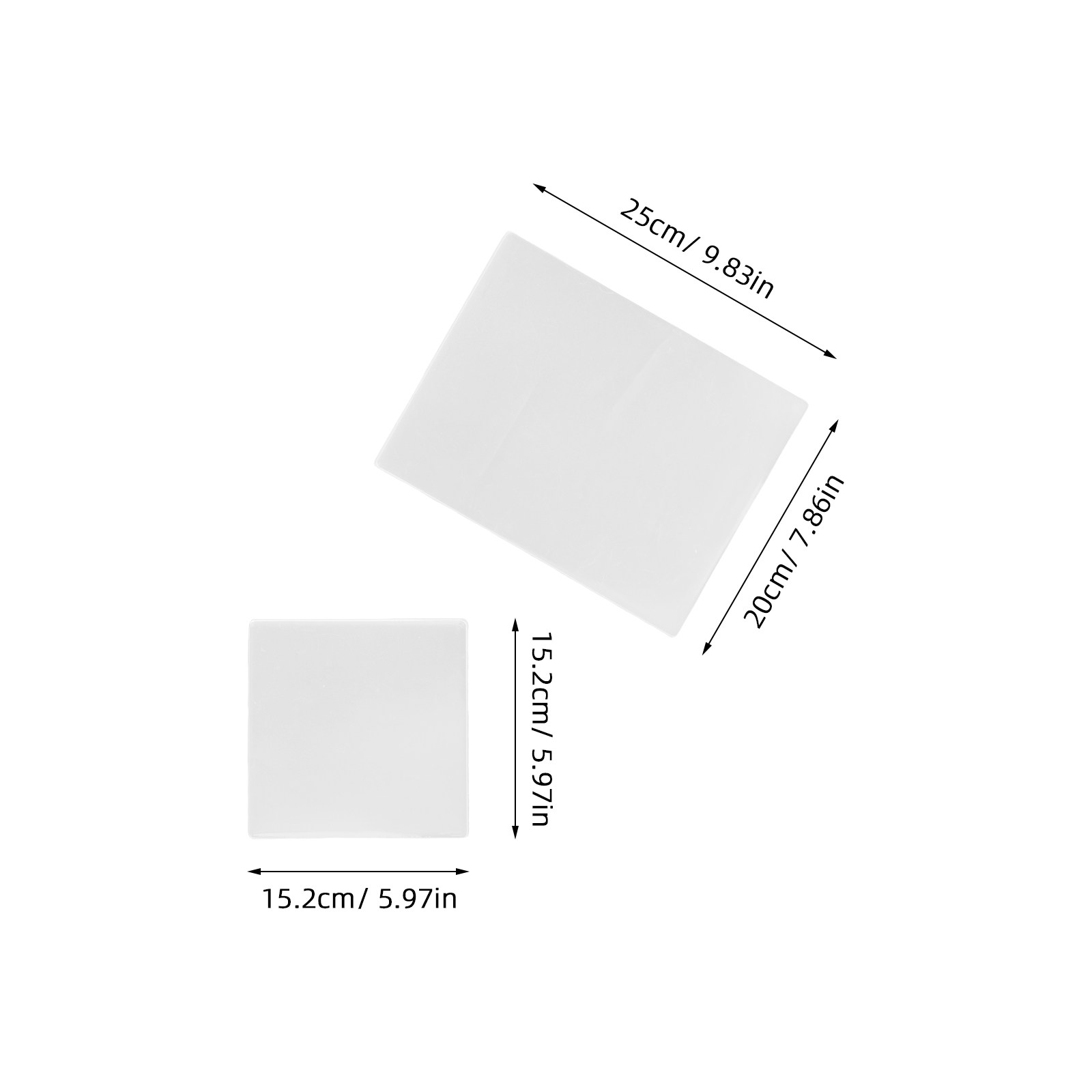 2Pcs Gel Printing Plates Set T - đánh giá và giá Art Craft Board