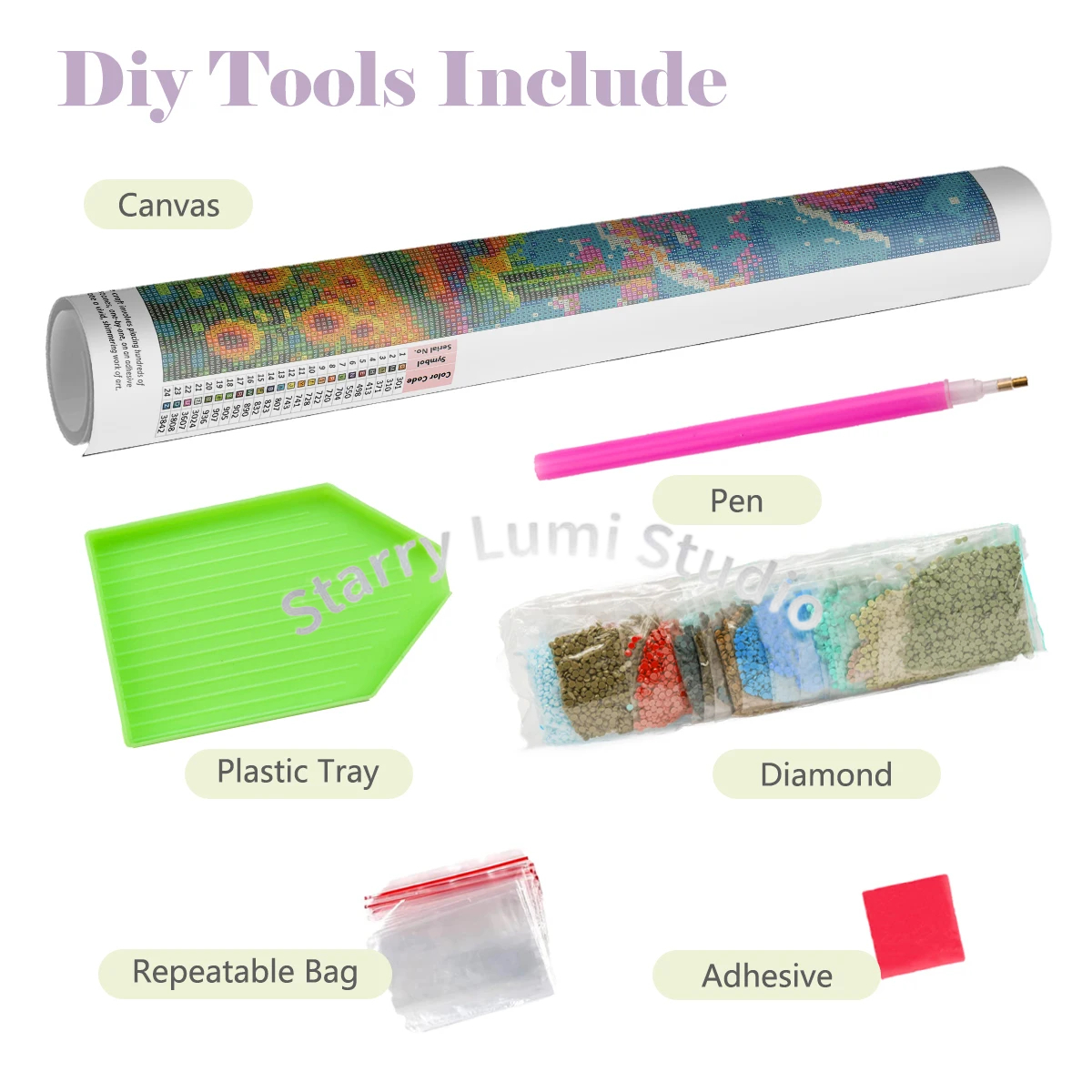 5D DIY Diamond Painting Kit, C - đánh giá và giá Art Craft Cat