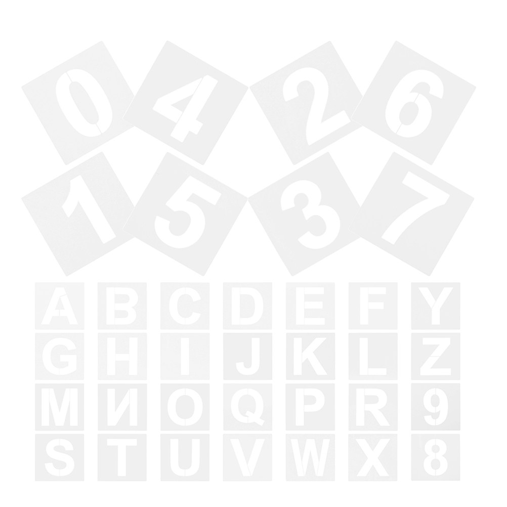 72Pcs Plastic Alphabet Number  - đánh giá và giá Letter S Art Craft