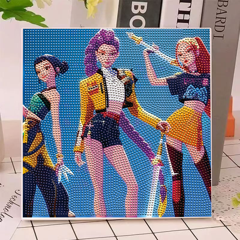 Anime Gilrs Lumi Mila Zoi K-po - đánh giá và giá Art Craft Gifts