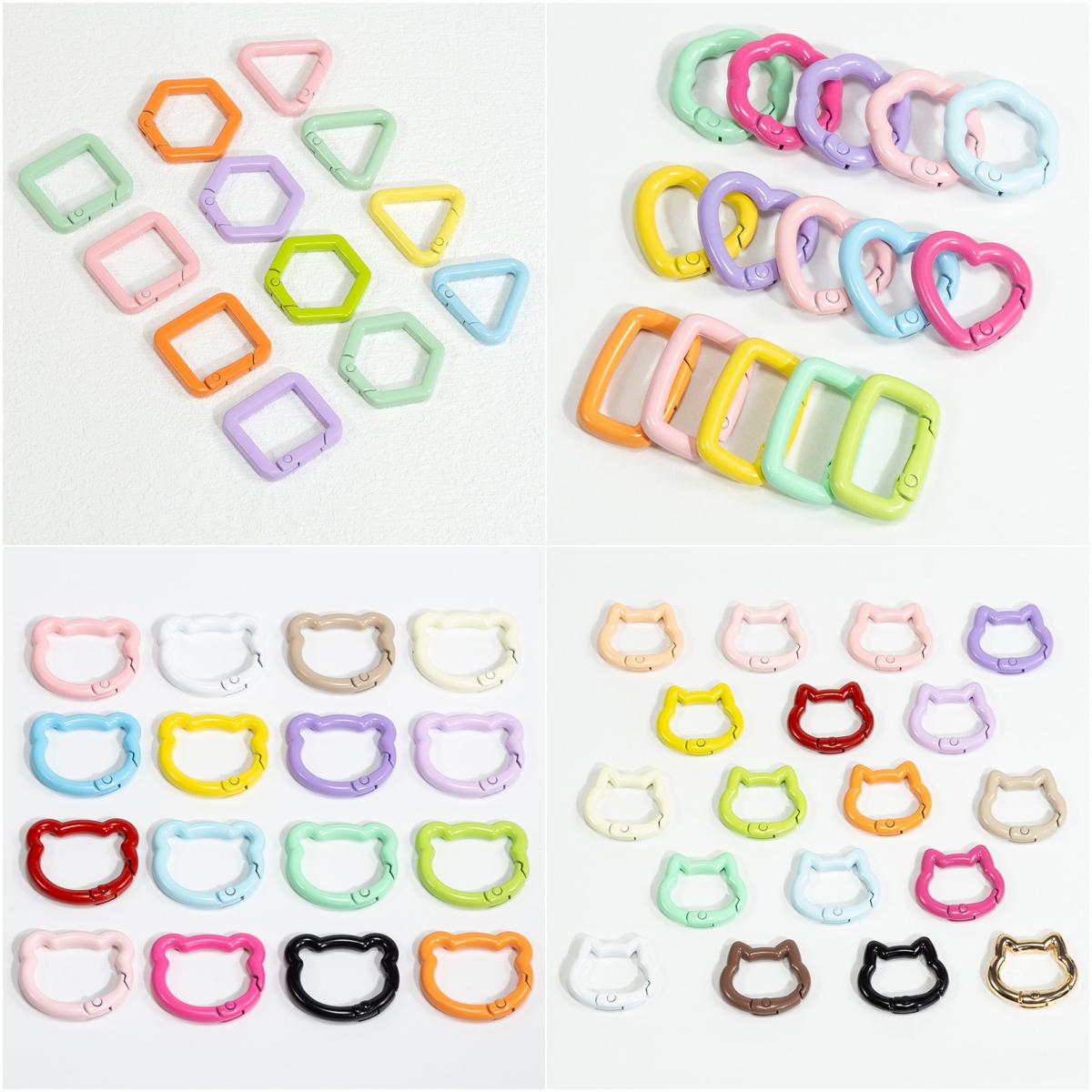 5pcs Cute Heart Cat Keychain R - đánh giá và giá Art Craft Gifts