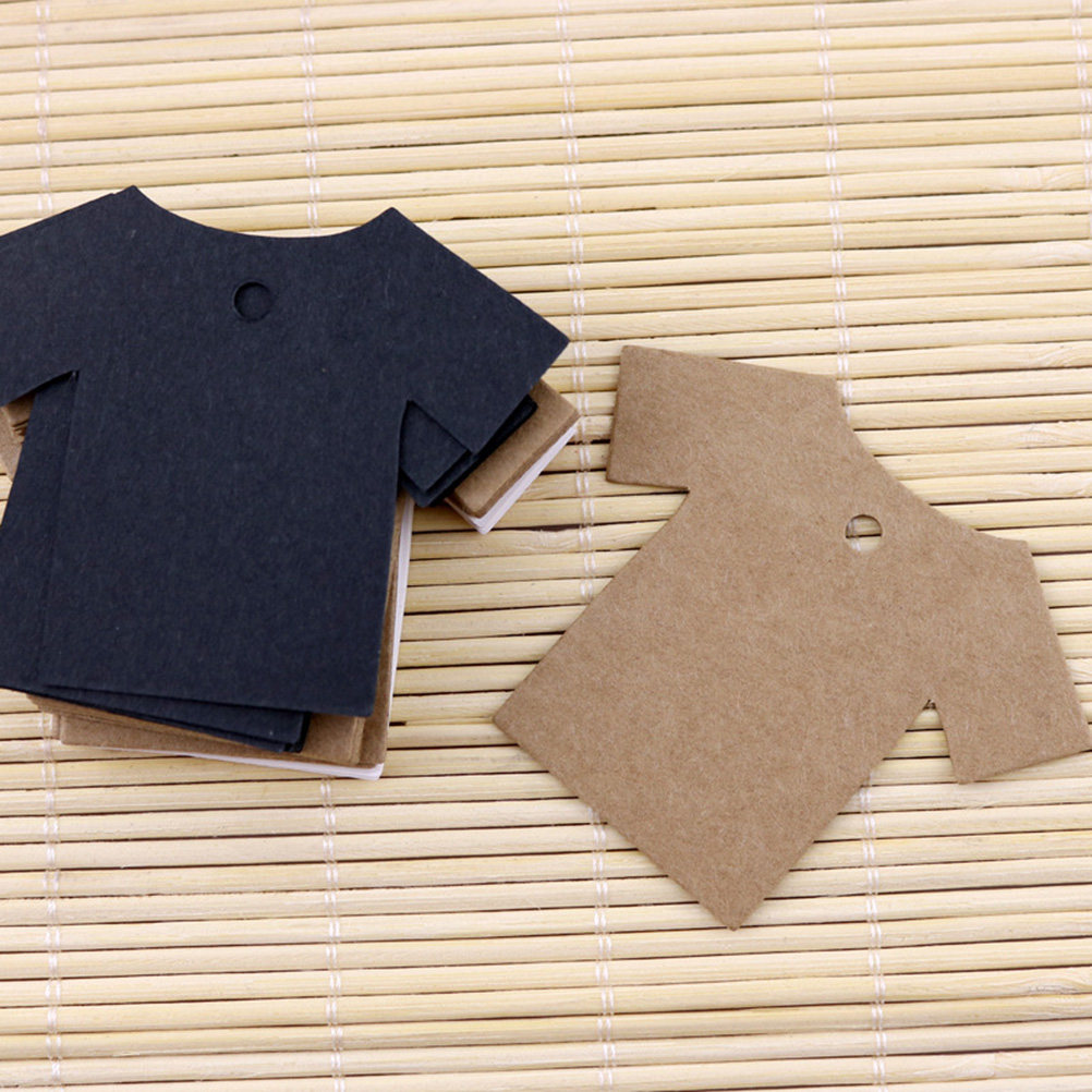 100Pcs Blank Kraft Paper Tags  - đánh giá và giá Art Craft Board