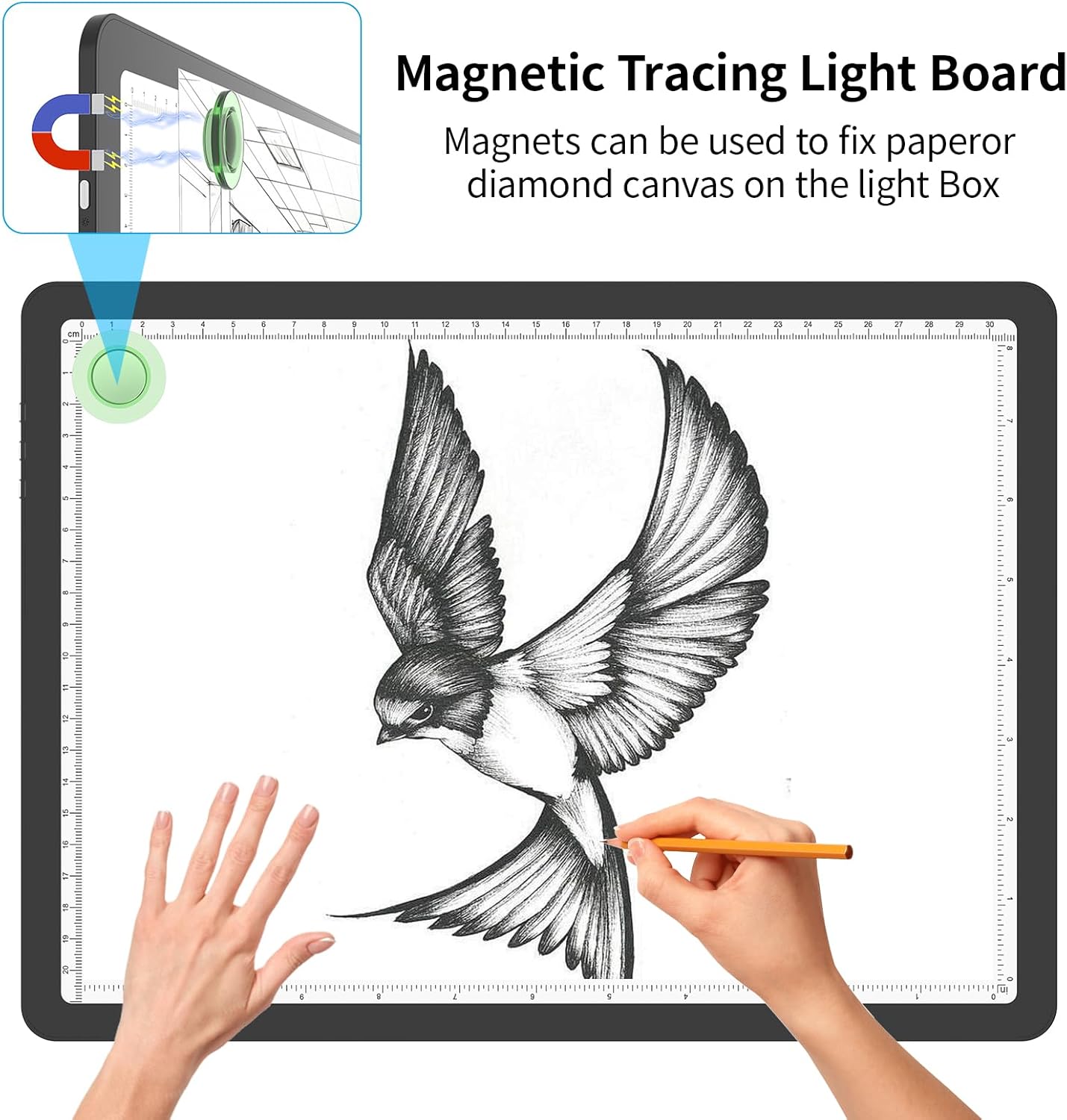 Super Bright A4 Light Pad with - đánh giá và giá Art Craft Board
