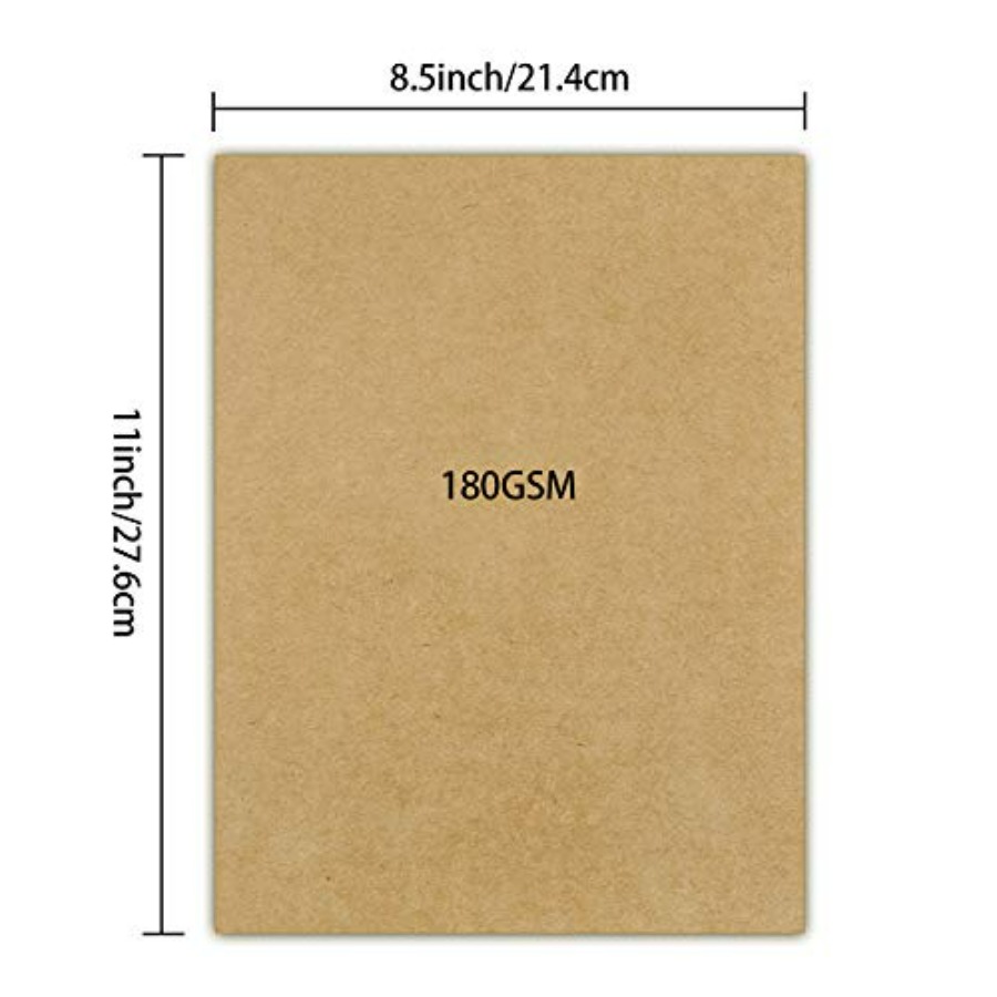 Kraft Paper, Kraft Cardstock f - đánh giá và giá Art X Craft
