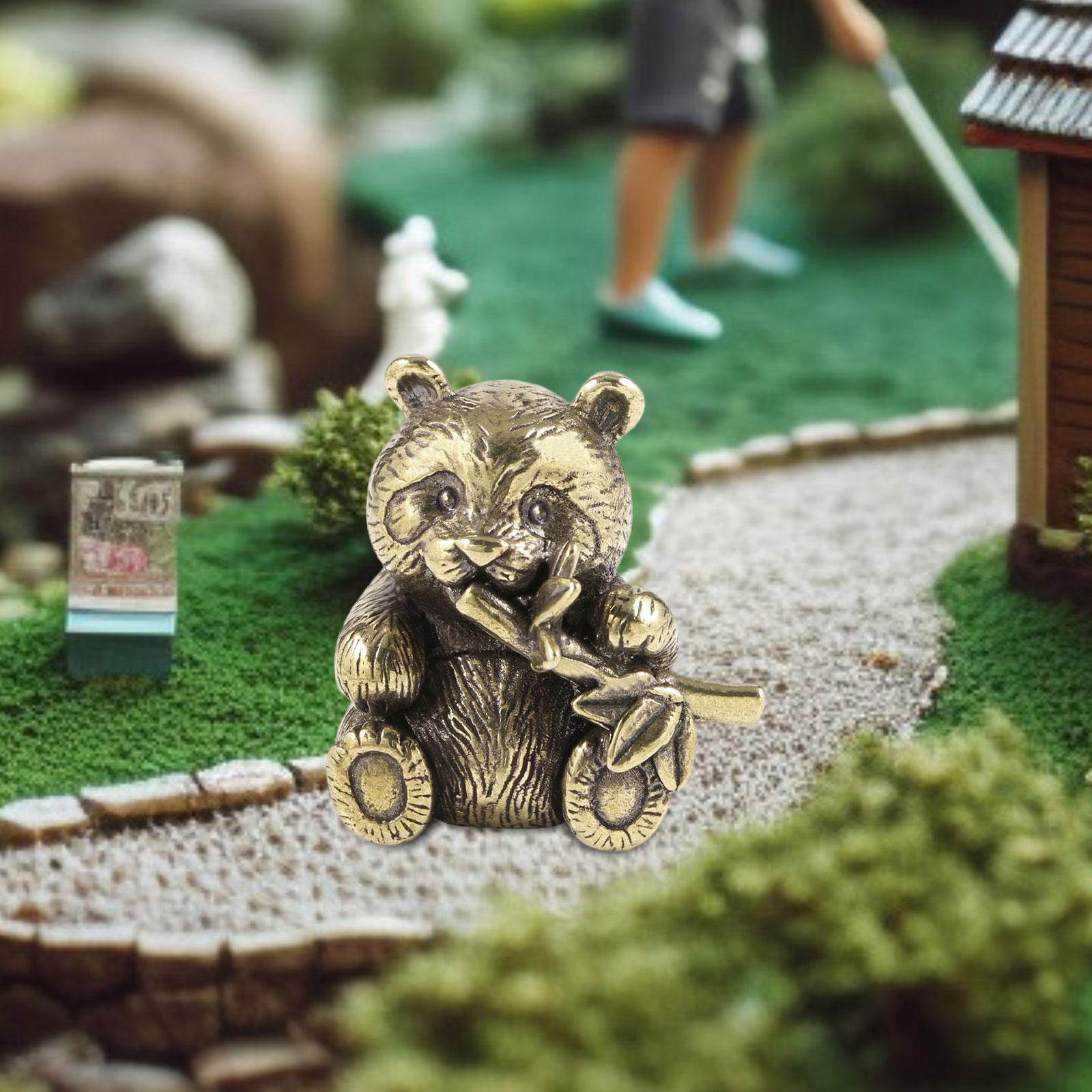 Brass Panda Ornament Collectib - đánh giá và giá Art Craft Hotel