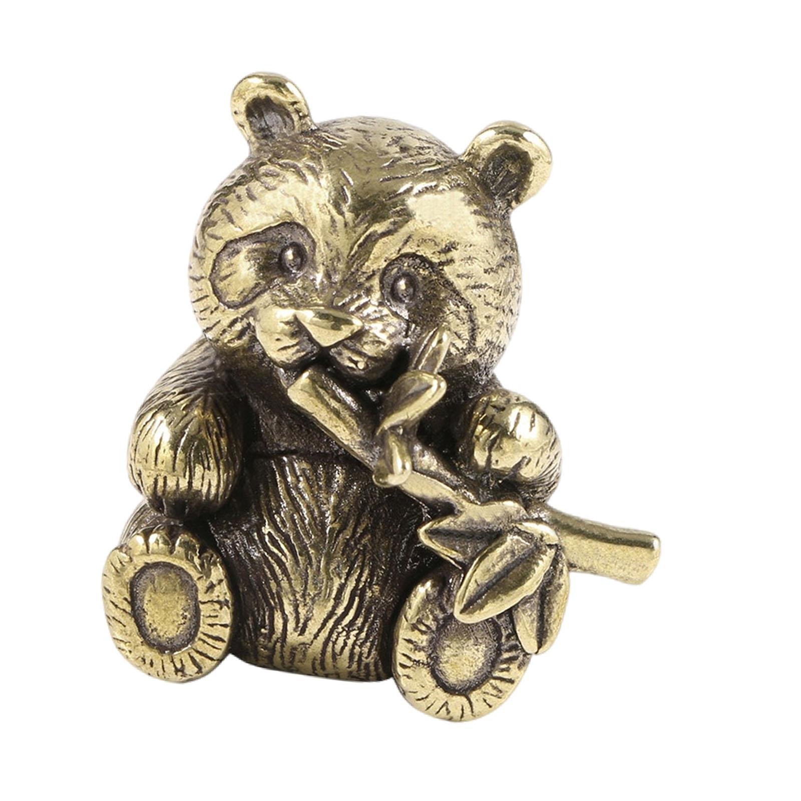 Brass Panda Ornament Collectib - đánh giá và giá Art Craft Hotel