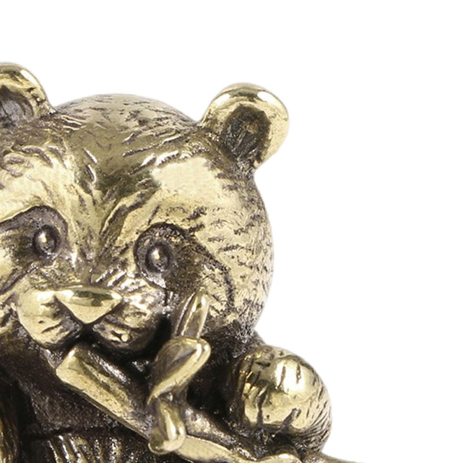 Brass Panda Ornament Collectib - đánh giá và giá Art Craft Hotel