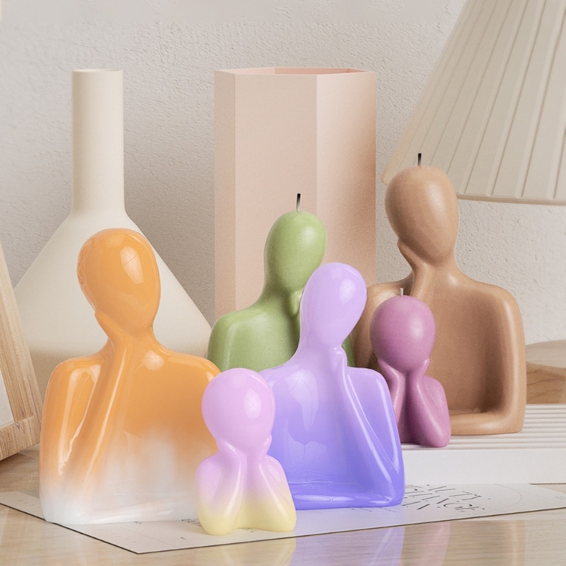 3D Family Candle Silicone Mold - đánh giá và giá Candle Making Wax