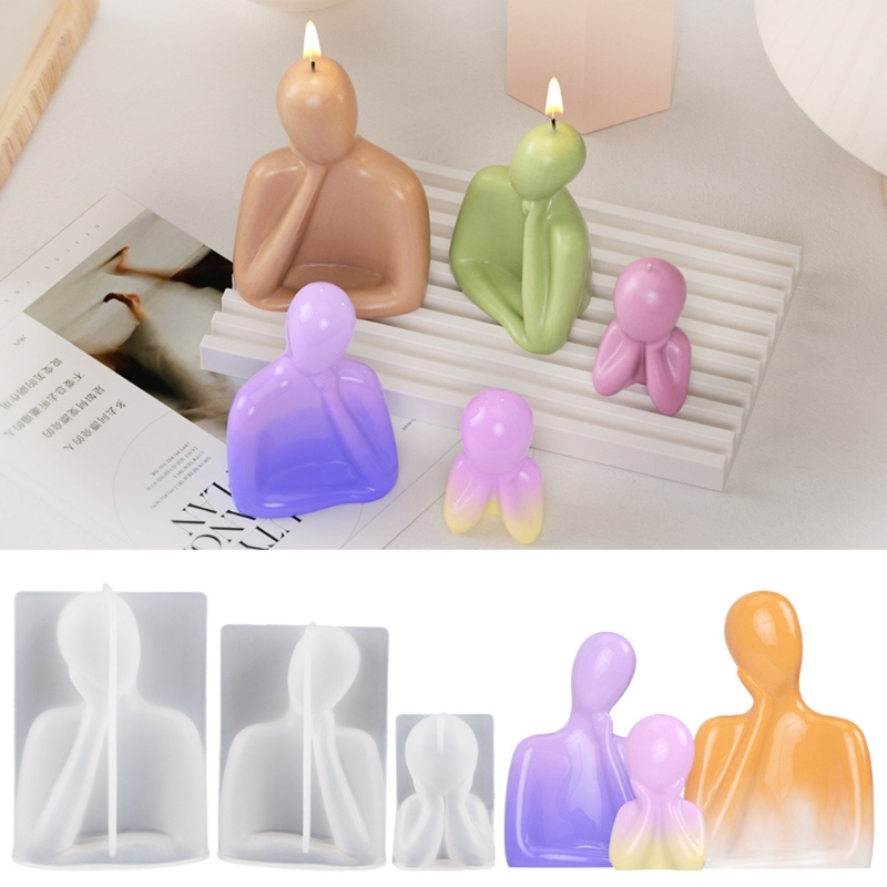 3D Family Candle Silicone Mold - đánh giá và giá Candle Making Wax
