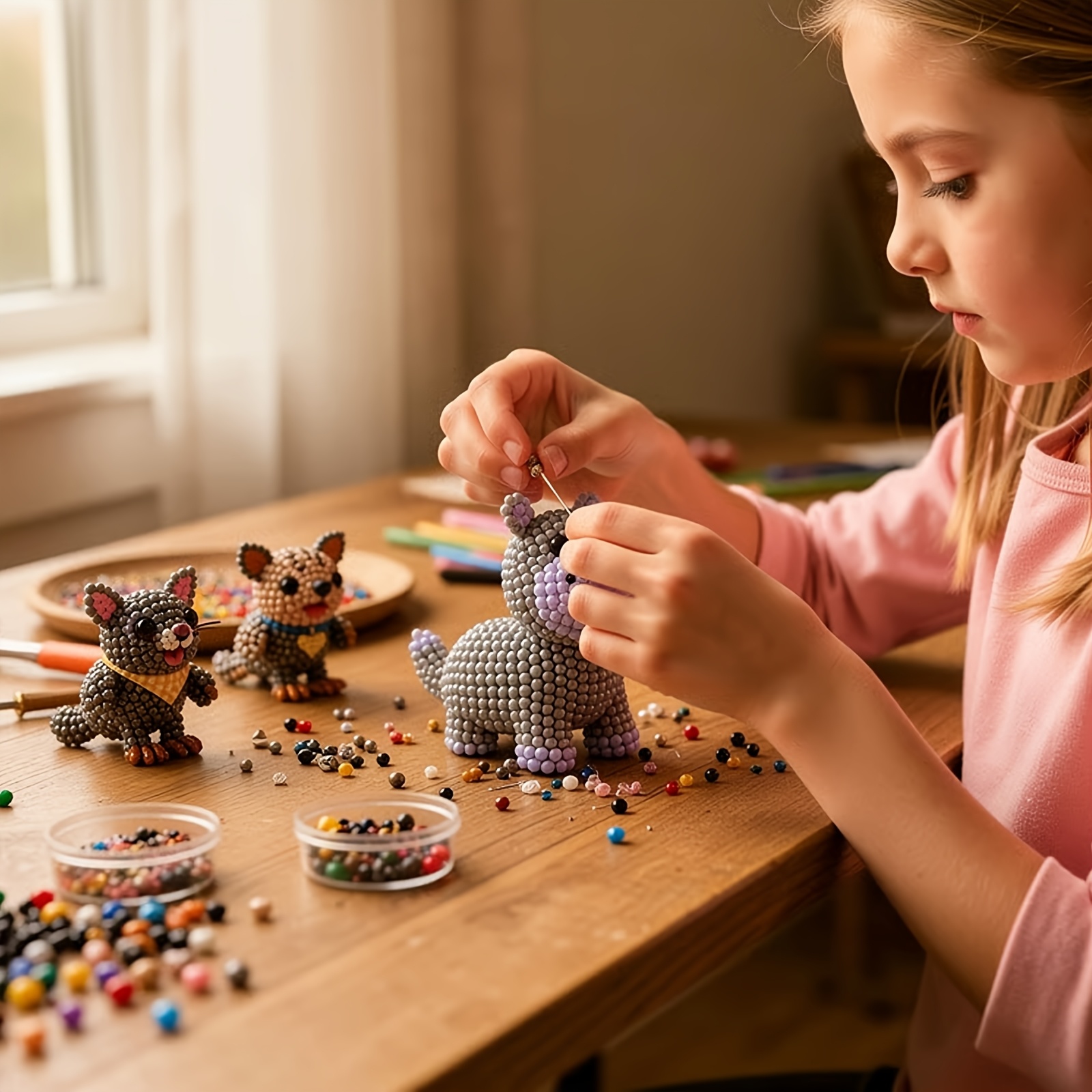 2026 Version Mini 3D Beaded An - đánh giá và giá Art & Craft Teacher