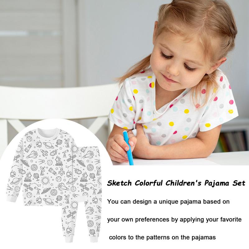 Pajama Coloring For Kids Sketc - đánh giá và giá Art And Craft Autumn