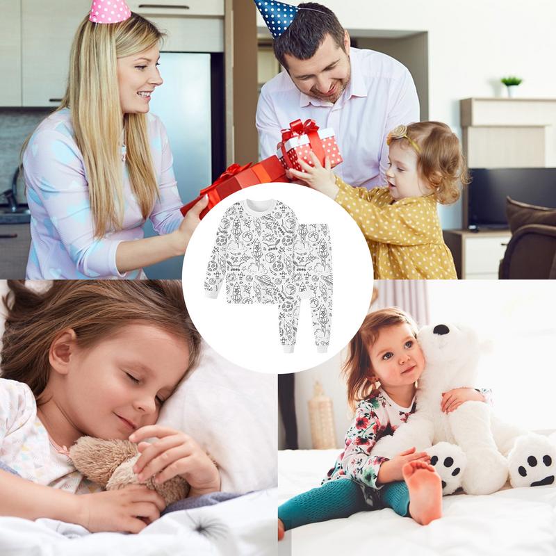 Pajama Coloring For Kids Sketc - đánh giá và giá Art And Craft Autumn