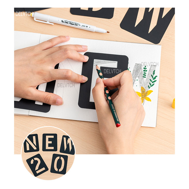 42Pcs Reusable Plastic Alphabe - đánh giá và giá Letter S Art Craft