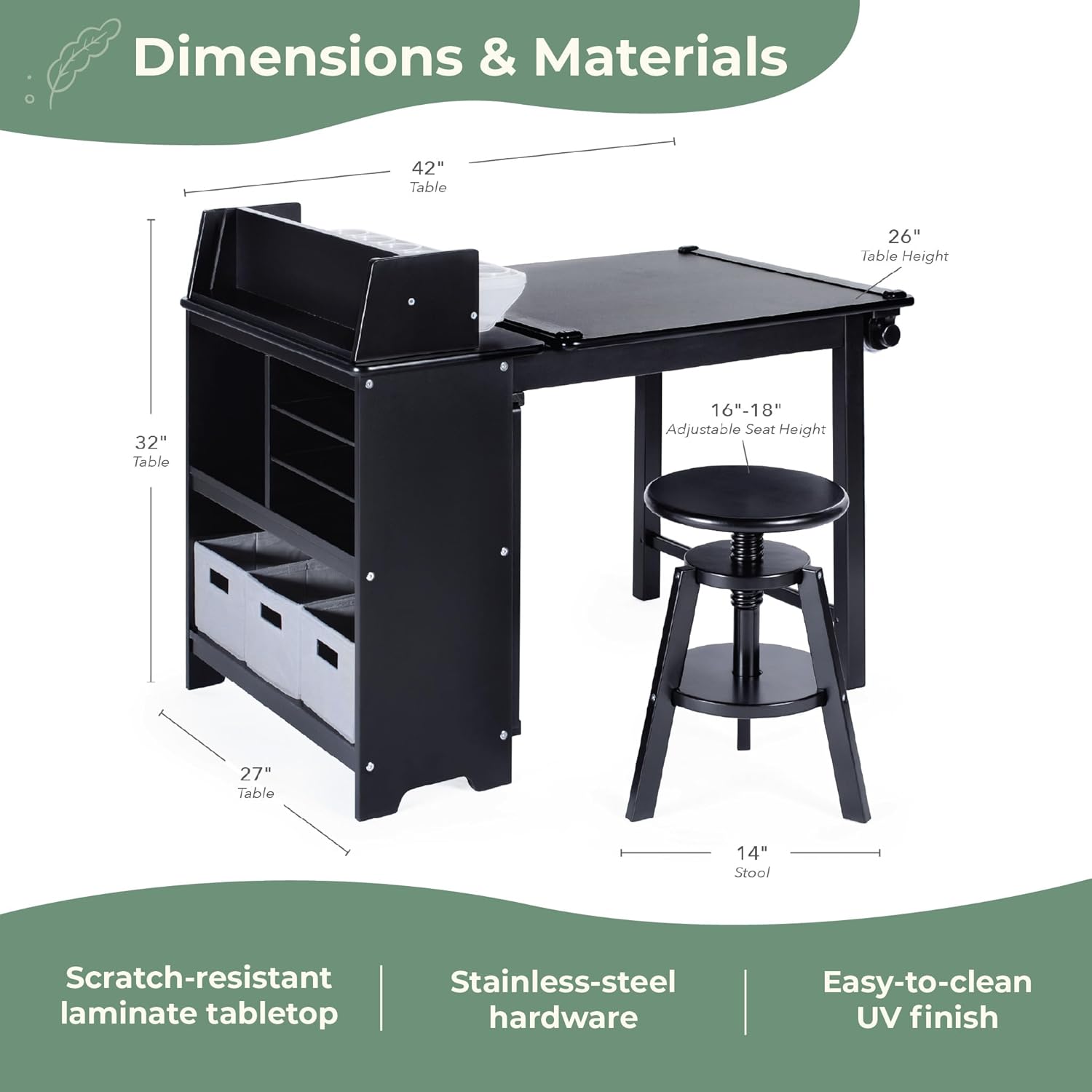 Design Studio – Black: 3-in-1  - đánh giá và giá Art & Craft Teacher
