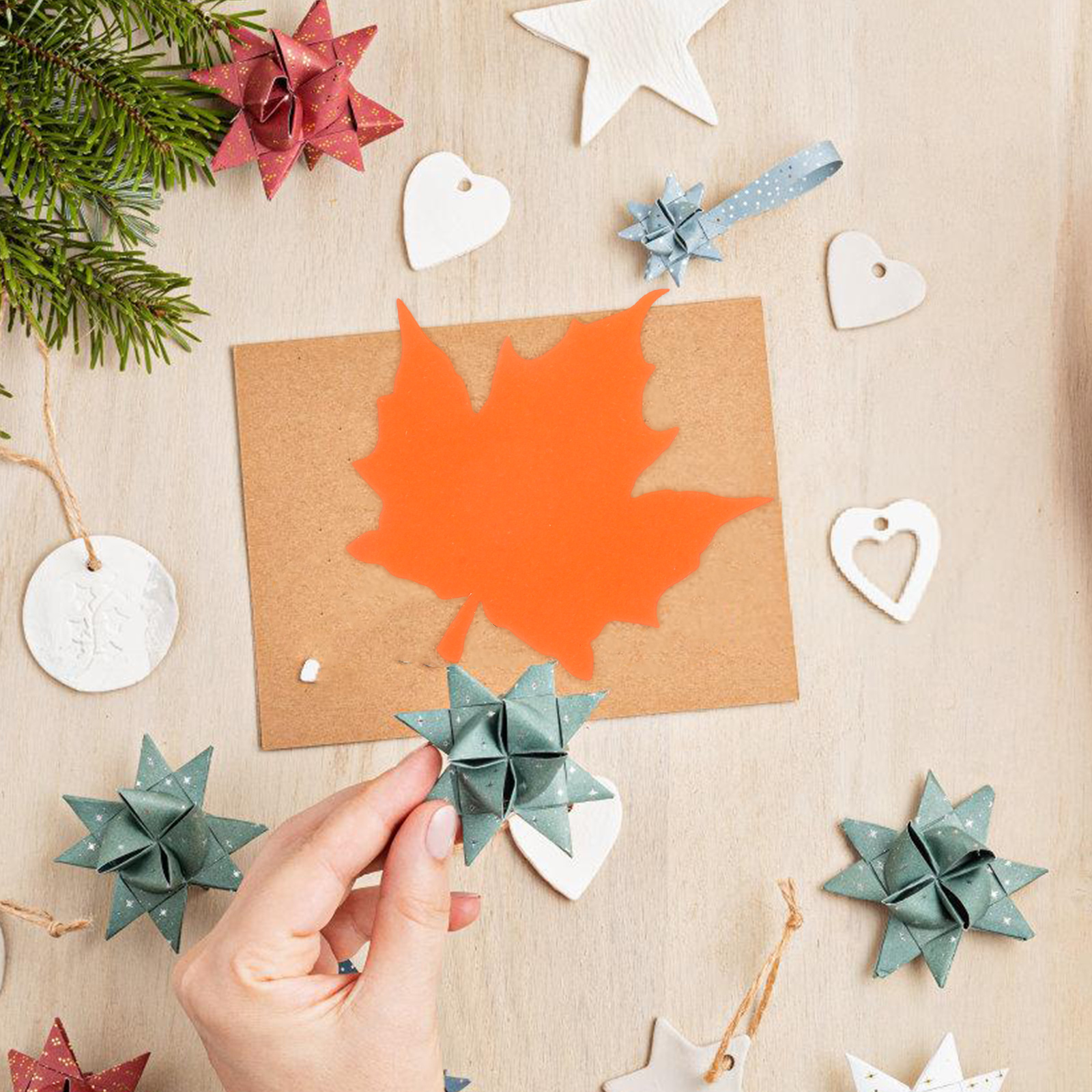 50pcs Maple Leaves Cutout Fall - đánh giá và giá Art And Craft Autumn