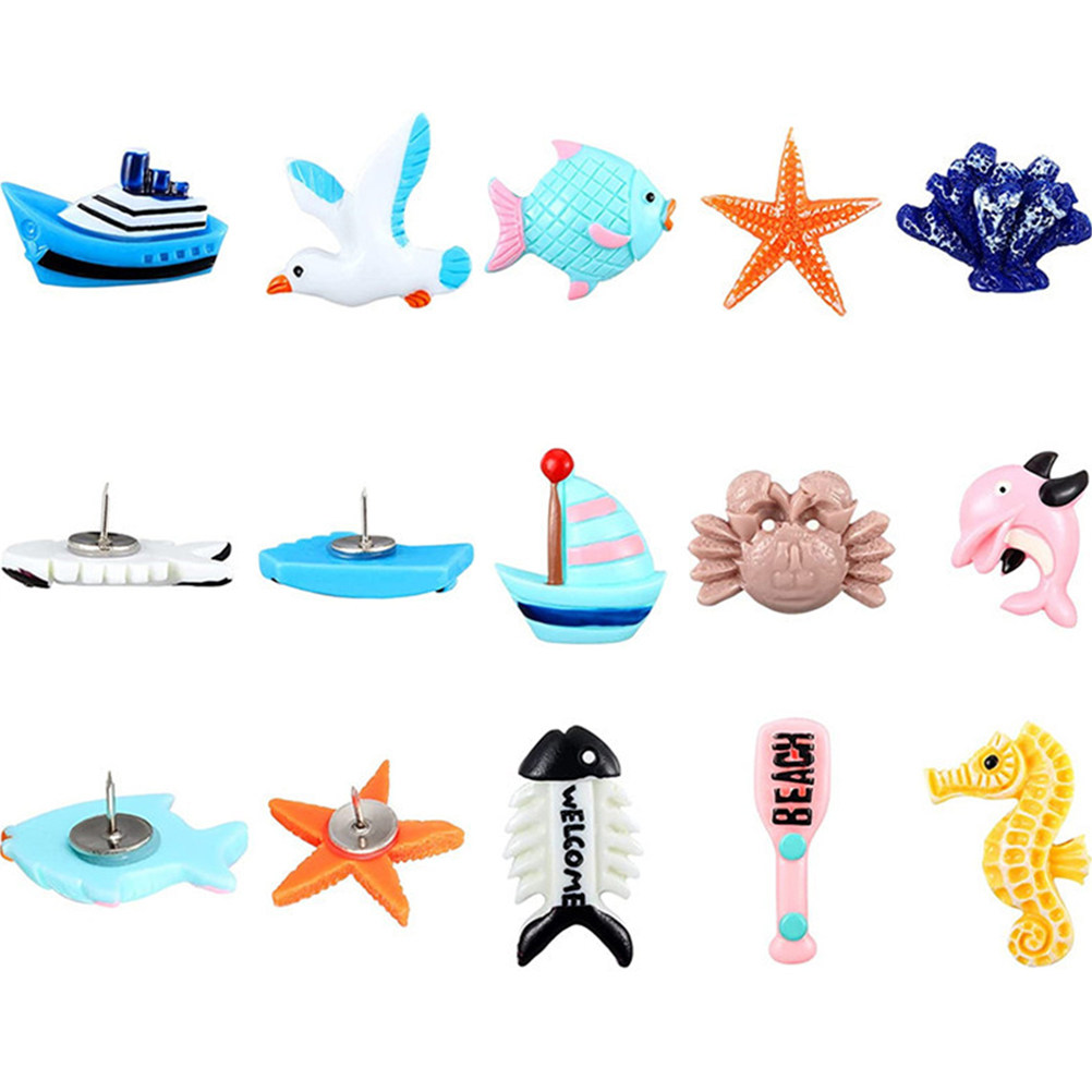 36Pcs Ocean Inspired Pushpins  - đánh giá và giá Art Craft Board