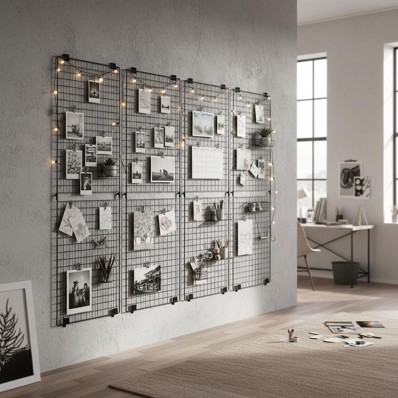 3 Packs Grid Wall Panels, 2 x  - đánh giá và giá Art Craft Board