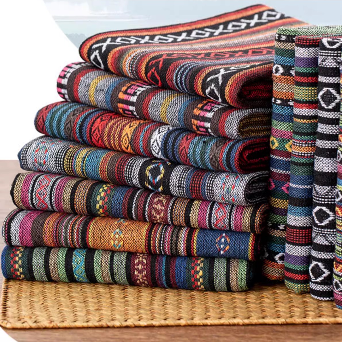 Ethnic Style Polyester Jacquar - đánh giá và giá Art Craft Upholstery