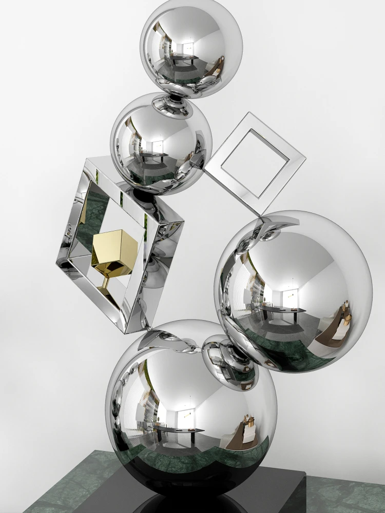 Luxury Stainless Steel Art Orn - đánh giá và giá Art Craft Hotel