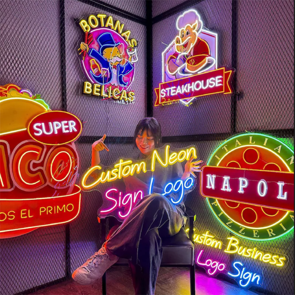 Neon Sign Custom Business Logo - đánh giá và giá Art Craft Logo