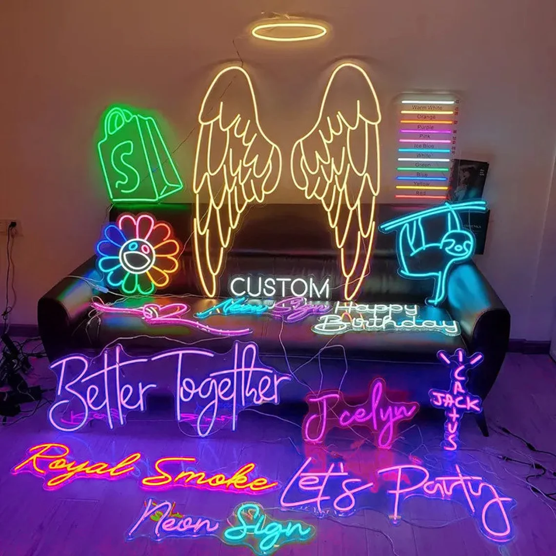 Neon Sign Custom Business Logo - đánh giá và giá Art Craft Logo