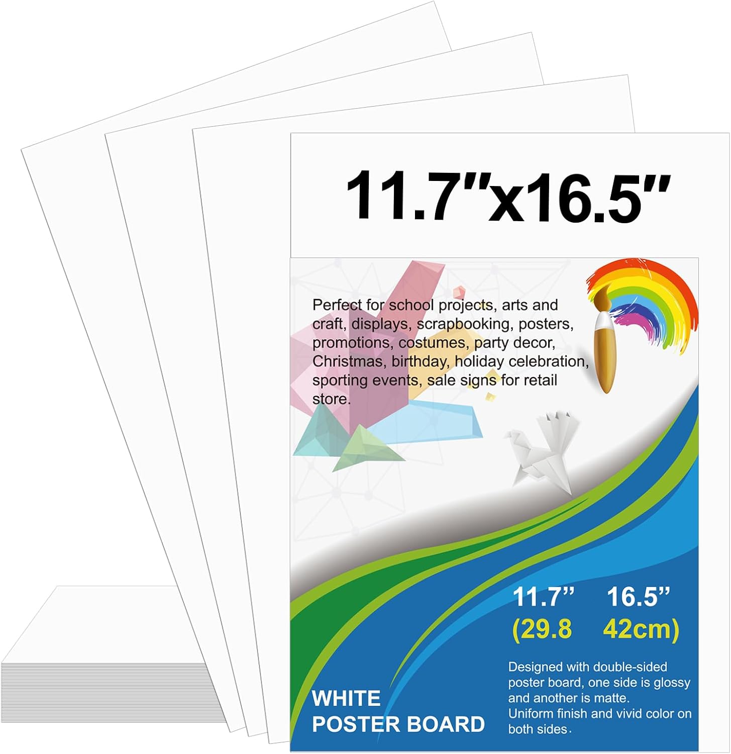 25 Pack White Poster Board 11. - đánh giá và giá Art Craft Board
