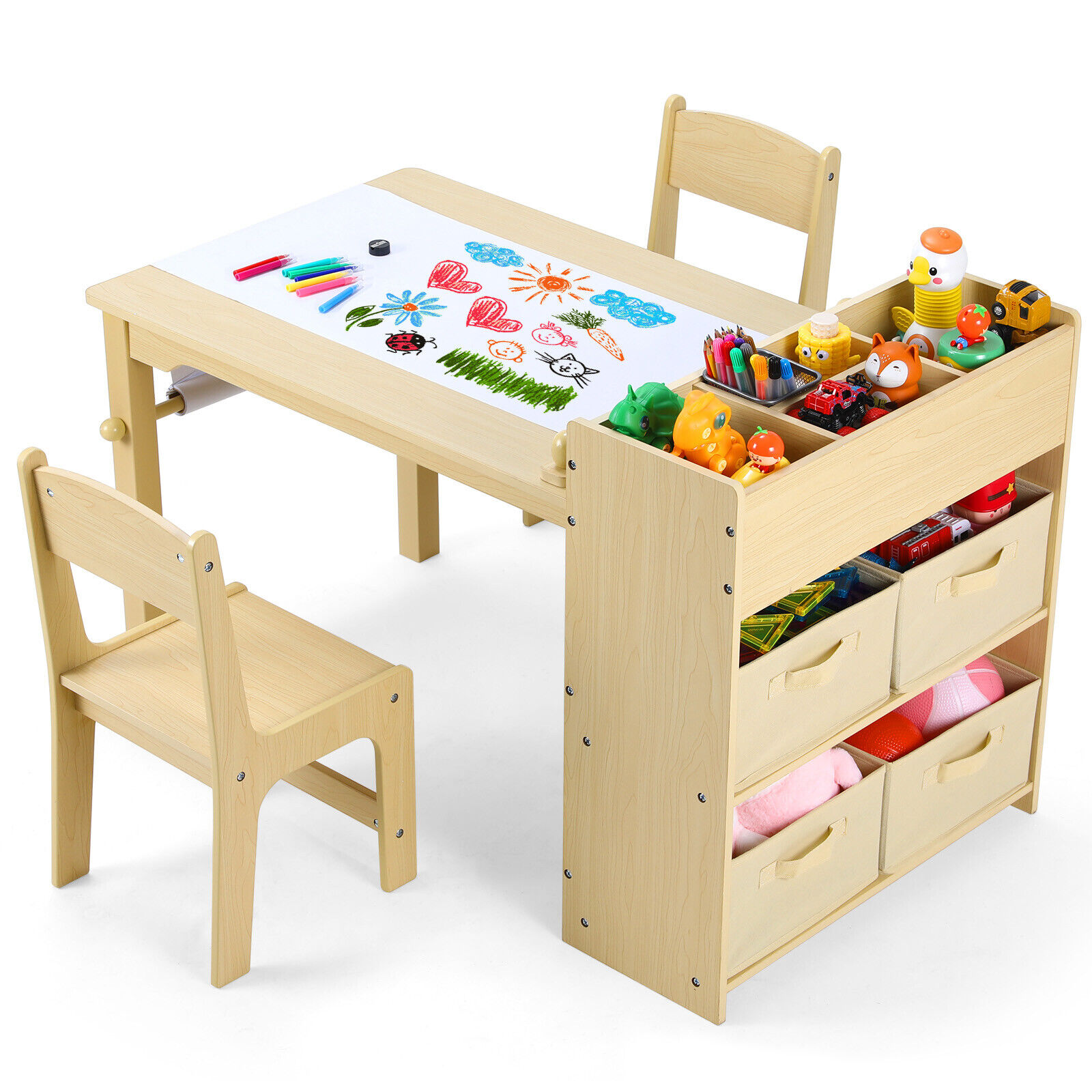 Kids Art Table and Chair Set w - đánh giá và giá Art X Craft