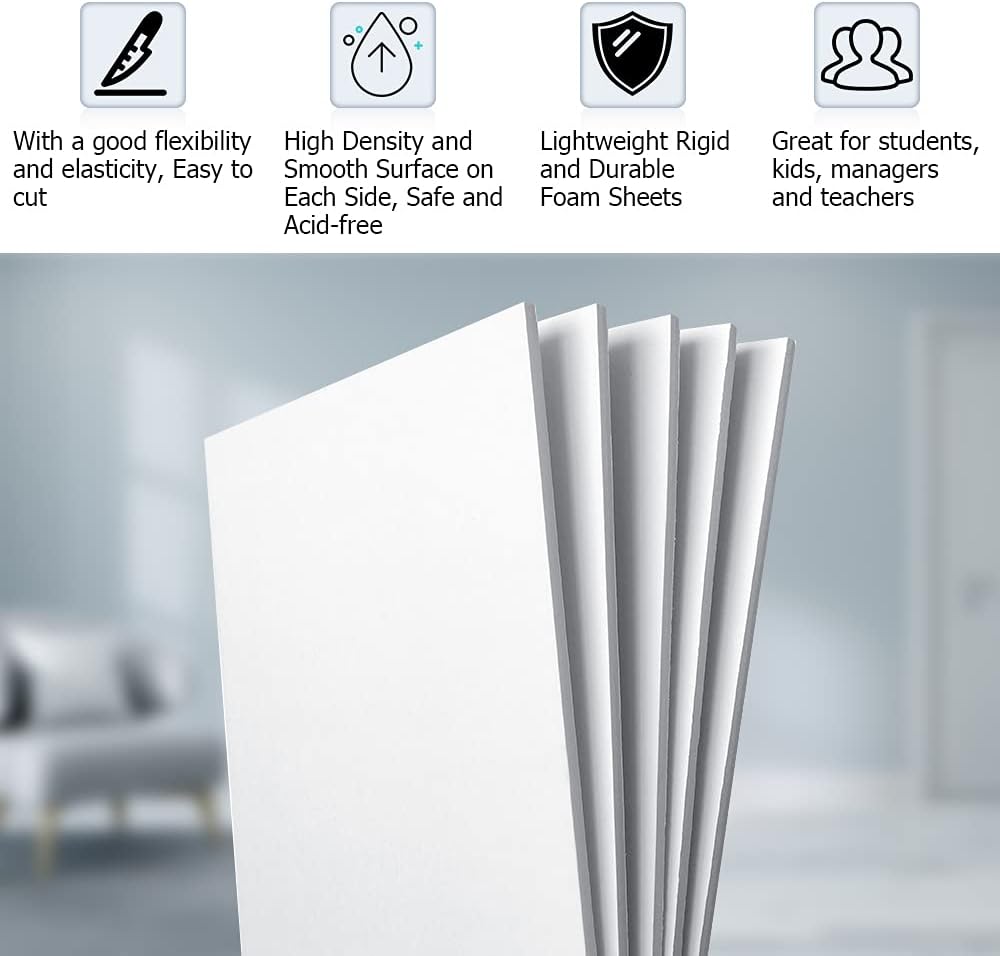 16 Pack White Foam Board 16.5x - đánh giá và giá Art Craft Board